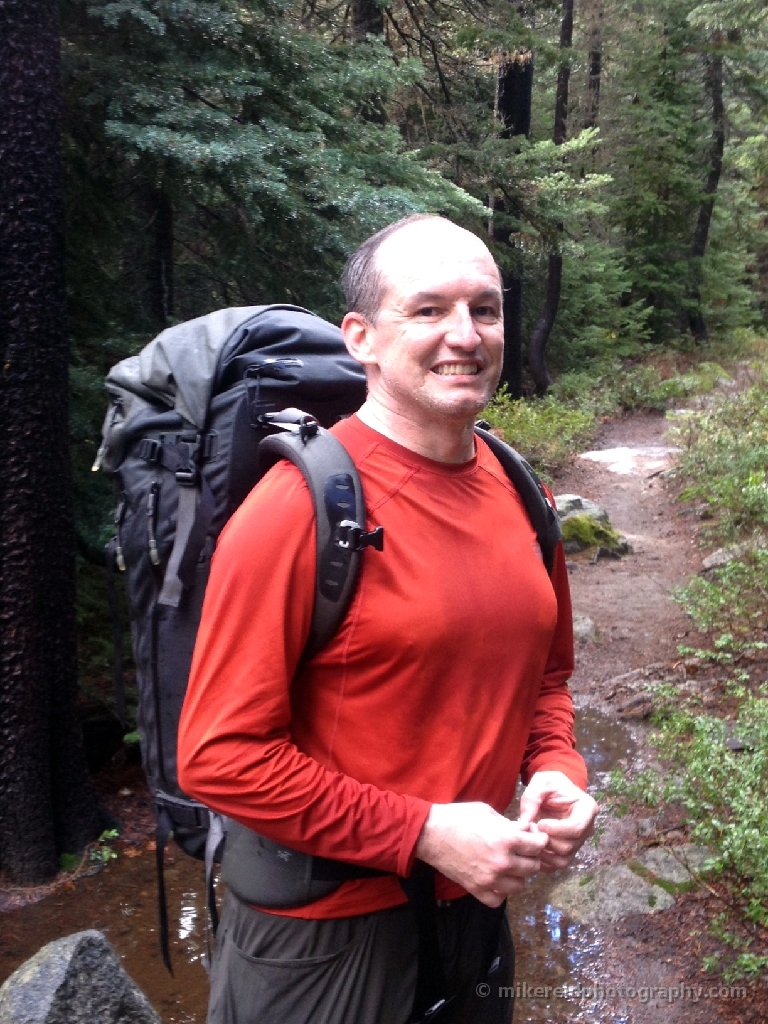 Hiking To Horseshoe Arcteryx Arrakis 50